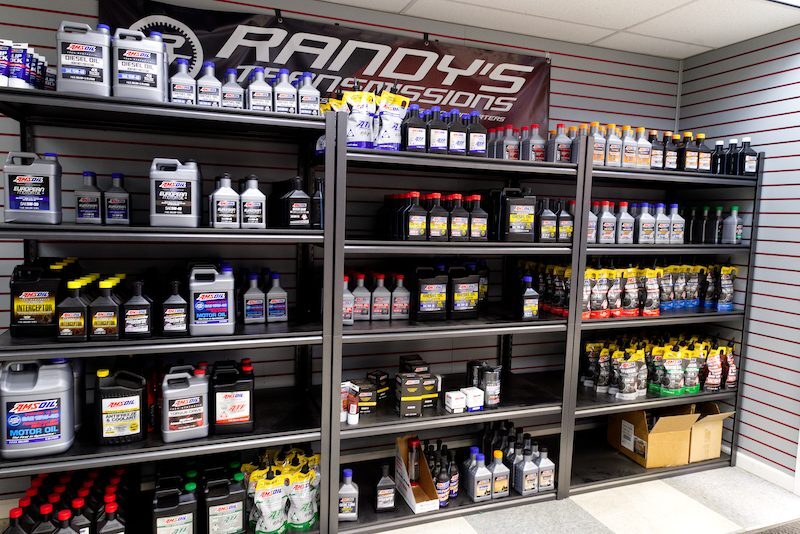 Showroom shelves
