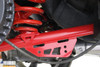 BMR Lower Control Arms - DOM - Non-Adjustable - Polyurethane Bushings - Red (1999 - 2004 Mustang) TCA015R