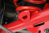 BMR Lower Control Arms - DOM - Non-Adjustable - Polyurethane Bushings - Black (1979 - 1998 Mustang) TCA014H