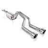 Stainless Works True Dual Exhaust Center Outlet w/S-Tube X-Pipe (06-09 Trailblazer SS) TBTDLMFCO