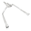 Stainless Works Catback Exhaust - S-Tube - Dual Split Rear Exit - Performance Connect (2006 - 2009 Trailblazer SS) TBTDLMF