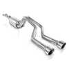 Stainless Works True Dual Exhaust w/S-Tube Mufflers To SW (06-09 Trailblazer SS) TBTDLMF