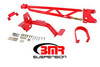 BMR Tunnel Mounted Torque Arm - Red (1993 - 2002 F-Body LT Headers w/DSL) TA012R