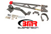 BMR Tunnel Mounted Torque Arm - Black (1993-2002 F-Body LT Headers w/DSL) TA012H