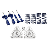 Steeda Linear Lowering Springs, Camber Plate, Non Adjustable Shocks & Strut Combo Kit (2015 - 2023 Mustang) 555-2118