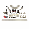 Nitrous Outlet Dry 8 Cylinder Dual Stage Solenoid Forward Direct Port Conversion Kit - .122" Orifice - Straight Blow Through Nozzles 00-10420-H-SBT-DS