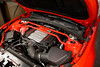 BMR Strut Tower Brace - Front - Twin Tube - Black (2016 - 2024 Camaro) STB019H