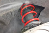 BMR Drag Lowering Springs - 1.25" Front/0.25" Rear - Red (2015 - 2026 Mustang GT) SP086R