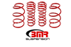 BMR 1.5" Lowering Springs - Set of 4 - Drag Race - Red (2007 - 2014 Shelby GT500) SP075R