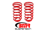 BMR Rear 1" Lowering Springs Red (79-04 Mustang) SP029R