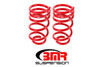 BMR 1.0" Lowering Springs - Rear - Red (2010 - 2015 Camaro V8) SP021R
