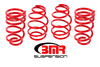 BMR 1.0" Lowering Spring Set - Red (2010 - 2015 Camaro V8) SP019R