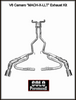 Solo Mach X-LLT Cat-Back Exhaust (10-11 Camaro V6)  993902