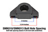 BMR Billet Aluminum Sway Bar Mount - 1.375" Delrin Bushing (2007 - 2014 Shelby GT500) SMK013