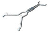 Pypes Catback Exhaust System w/ Bullet Mid Mufflers & 4.5" Tips Polished (2010 - 2014 Chevrolet Camaro V8) - SGF50K
