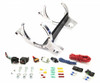 Nitrous Outlet Roll Bar Mounted Heated Billet Aluminum Bottle Bracket with 4AN Install Accessories 00-32055-4