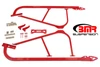 BMR Subframe Connectors - Bolt-On - Red (2008 - 2023 Challenger) SFC110R
