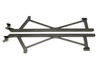 BMR Subframe Connectors - Weld-On - Boxed - Black (2005 - 2014 Mustang / 2007 - 2014 Shelby GT500) SFC011H