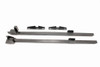 BMR Subframe Connectors - Weld-On - Boxed - Black (1979 - 2004 Mustang) SFC010H
