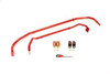 BMR Sway Bar Kit w/Bushings - Front & Rear - Red (2010 - 2015 Camaro) SB037R