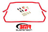 BMR Front & Rear Sway Bar Kit w/Bushings Red (78-87 G-Body) SB031R