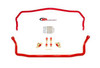 BMR Front & Rear Sway Bar Kit w/Bushings Red (64-72 A-Body) SB028R