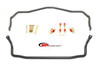 BMR Front & Rear Sway Bar Kit w/Bushings Black (64-72 A-Body) SB028H