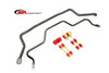 BMR Sway Bar Kit w/Bushings - Front & Rear - Black (1982 - 1992 F-Body) SB027H
