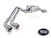 Stainless Works 2.5" Catback Exhaust - Behind Rear Tire Exit (2004 - 2008 F150 5.4L) 08F150TDRT