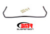 BMR Rear Sway Bar Kit w/Bushings Solid 1" Black (78-87 G-Body) SB021H