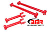 BMR Poly Rear Suspension Kit Non-Adj Red (64-67 A-Body) RSK001R