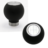 UPR Products Shift Knob Round 5 Speed Logo Black (79-04 Mustang) 1018-21