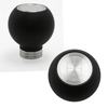 UPR Products Round Composite Knob 5 Speed Logo Satin (05-10 Mustang) 1019-01