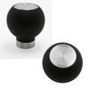 UPR Products Round Composite Shift Knob 6 Speed Logo Satin (05-10 Mustang) 1019-07