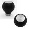UPR Products Round Composite Shift Knob 6 Speed Black (05-10 Mustang) 1019-12