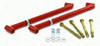 BMR Control Arm Reinforcement Braces - Red (1968 - 1972 A-Body) RB002R