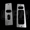 UPR Products Convertible Window Switch Plates Billet Satin (87-93 Mustang) 1037-87-05