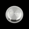 UPR Products Billet Power Point Plug Eject Logo Satin (79-09 Mustang) 1130-17