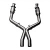 Kooks 2-1/2" Off Road X-Pipe REQUIRES Kooks Headers (2005 - 2010 Mustang GT) 11313100