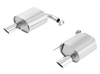 Borla 2.5" Axle Back Exhaust - S-Type (2015 - 2017 Mustang 5.0L GT) 11887