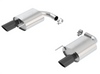 Borla 2.5" Axle Back - S-Type - Black Tips (2015 - 2017 Mustang GT) 11887BC
