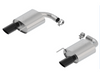 Borla 2.5" ATAK Axle Back Exhaust Black Tips (2015-2017 Mustang GT / 2024 Mustang GT) 11895BC