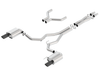 Borla 3" Catback Exhaust - ATAK - Black Tips (2015 - 2017 Mustang GT) 140630BC