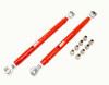 BMR Lower Control Arms - Chrome-Moly - Double Adjustable - Rod Ends - Red (1982 - 2002 F-Body / 1978 - 1987 G-Body) MTCA003R