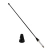 UPR Products 12" Swirl Shorty Antenna Satin (10-14 Mustang) 1750-13