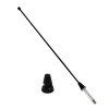 UPR Products 12" Swirl Shorty Antenna Black(10-14 Mustang) 1750-15