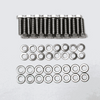 UPR Products Stainless Steel Exhaust Bolt Kit 48pc (96-10 Mustang) 2025-37