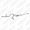 MBRP 2015+ F-150 EcoBoost Installer Series 2.5" Cat Back Exhaust Aluminized Dual Side Exit S5254AL