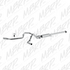 MBRP Installer Series 2.5" Cat Back Exhaust Aluminized Dual Side Exit (2015 - 2020 F-150 EcoBoost) S5254AL