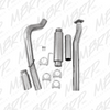 MBRP 11-14 F-150 EcoBoost V6 Installer Series 4" Cat Back Exhaust Aluminized Single Side Exit S5248AL